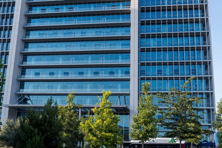 modern office building